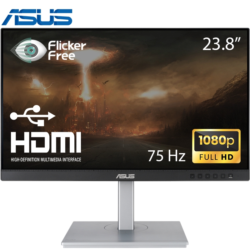 Монитор безрамочный Asus PA247CV IPS 1920x1080 Full HD 23.8" 4W (26832317) - фото 4 Монитор безрамочный Asus PA247CV IPS 1920x1080 Full HD 23.8" 4W (26832317) - фото 4