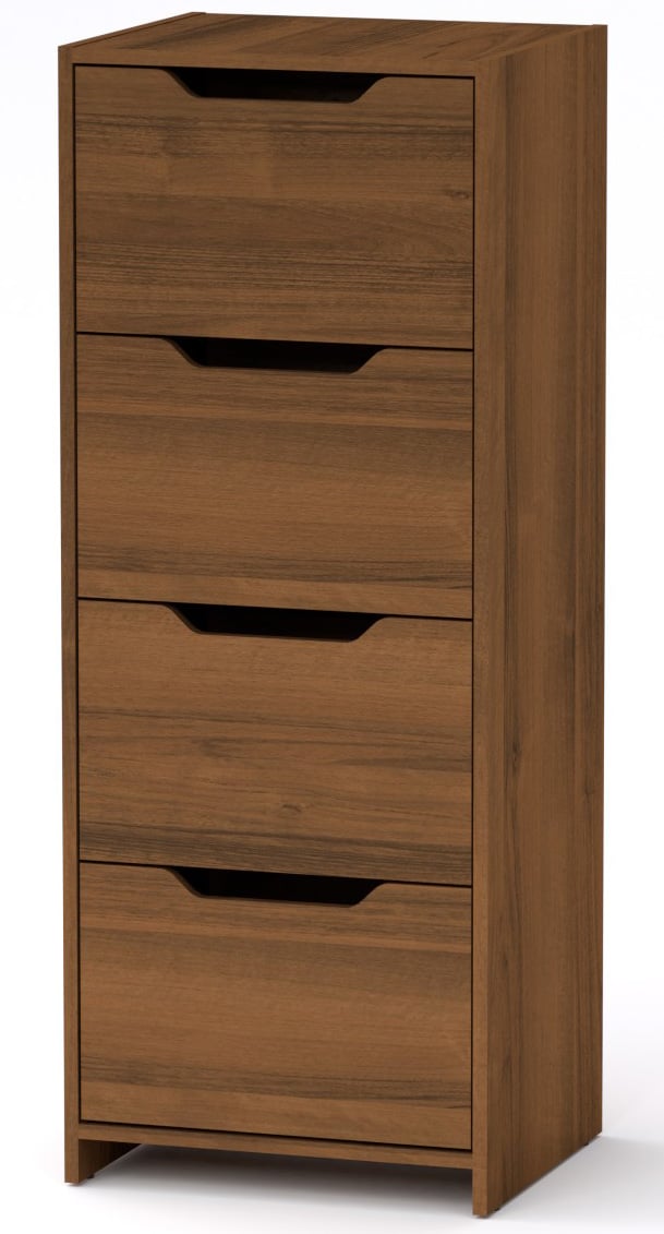 Комод Компаніт С 48х42х123,2 см Горіх екко (60a387fc8ae3053524401732)