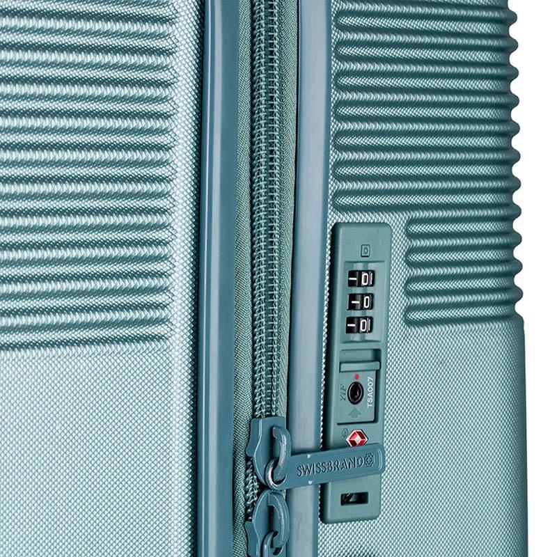 Валіза Swissbrand Cairo S Teal (DAS301348) - фото 4 Валіза Swissbrand Cairo S Teal (DAS301348) - фото 4