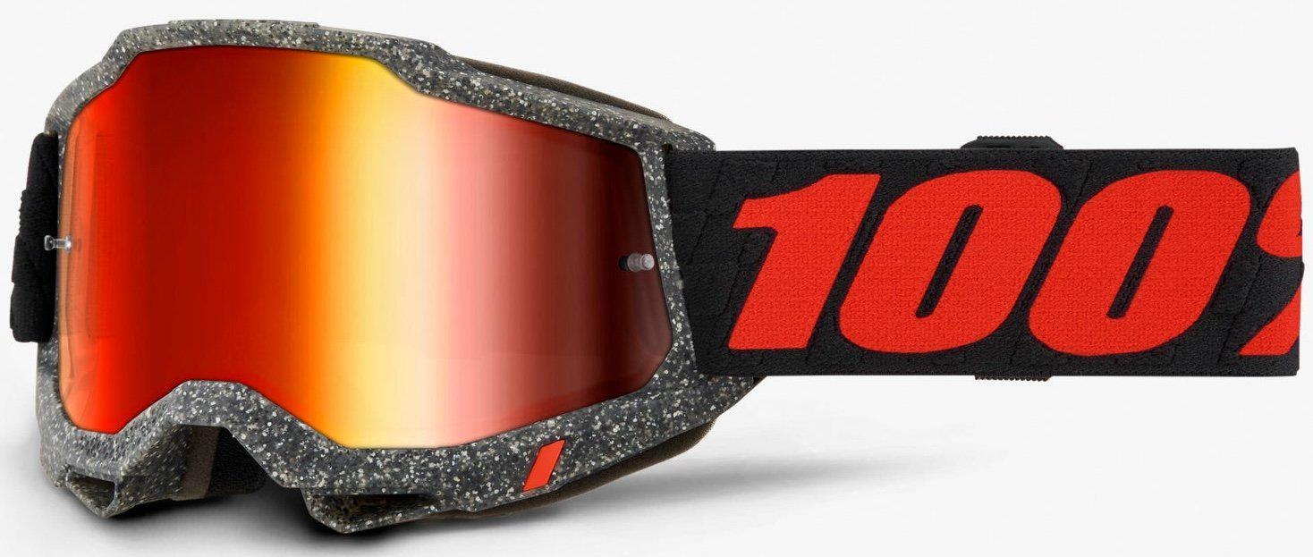 Мотоокуляри 100% ACCURI 2 Goggle Huaraki/Mirror Red Lens (34612)