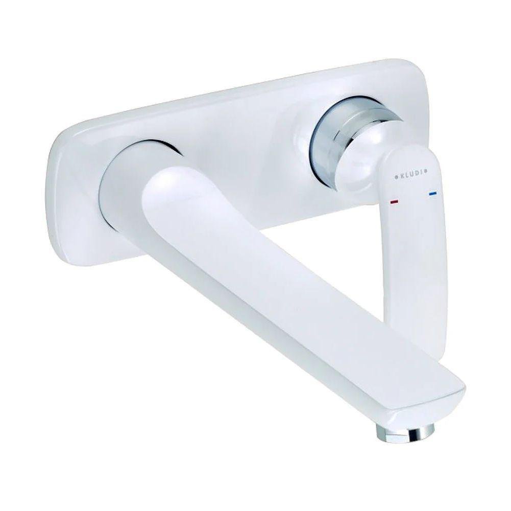 Смеситель скрытого монтажа для умывальника Kludi Balance Белый/хром (522469175)