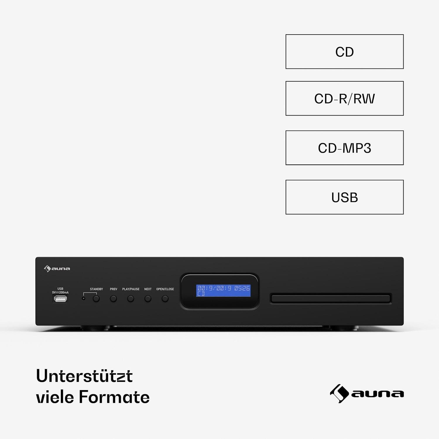 Проигрыватель-CD Auna Art22 (10045435) - фото 5