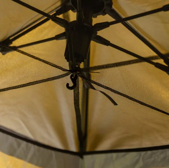 Палатка туристическая шестиугольная трехместная 240х210х130 см Зеленый (LU-020) - фото 16