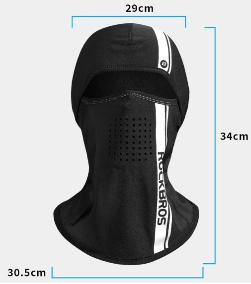 Балаклава RockBros LF7147 Чорний (577618007) - фото 4 Балаклава RockBros LF7147 Чорний (577618007) - фото 4