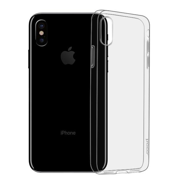 Чехол-накладка Hoco Light Shadow Series Case for iPhone X Transparent