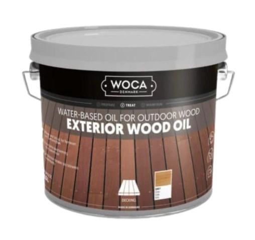 Масло для деревянных террас WOCA Exterior wood Oil Natural Grey 2,5 л Серый (17537631) - фото 1