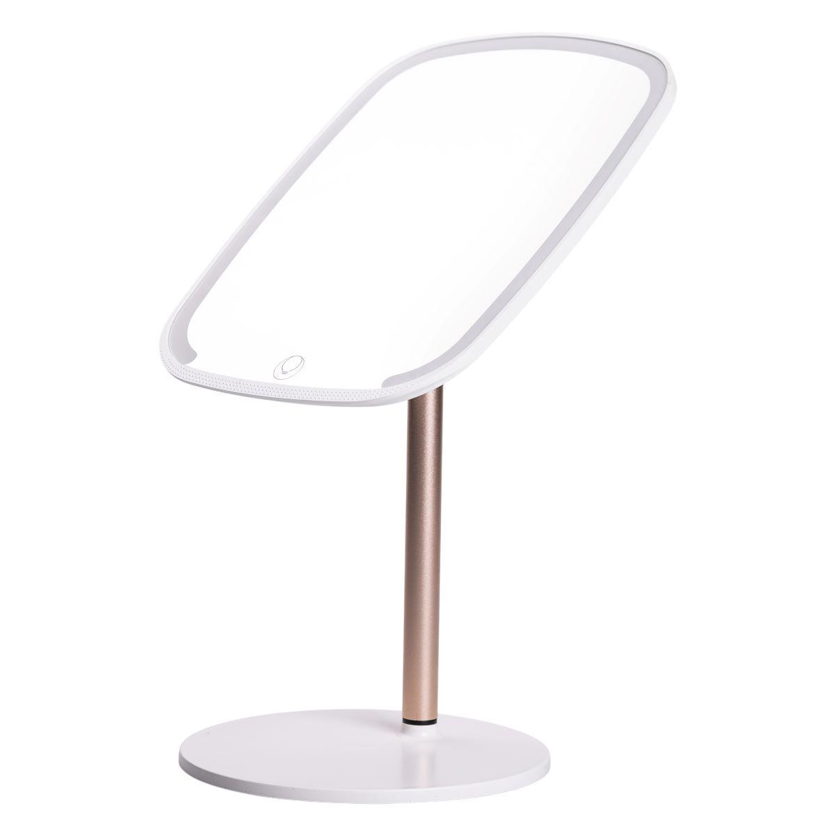 Зеркало настольное с подсветкойHP-10-6AW 23х18 см Белый (A-033796) - фото 5