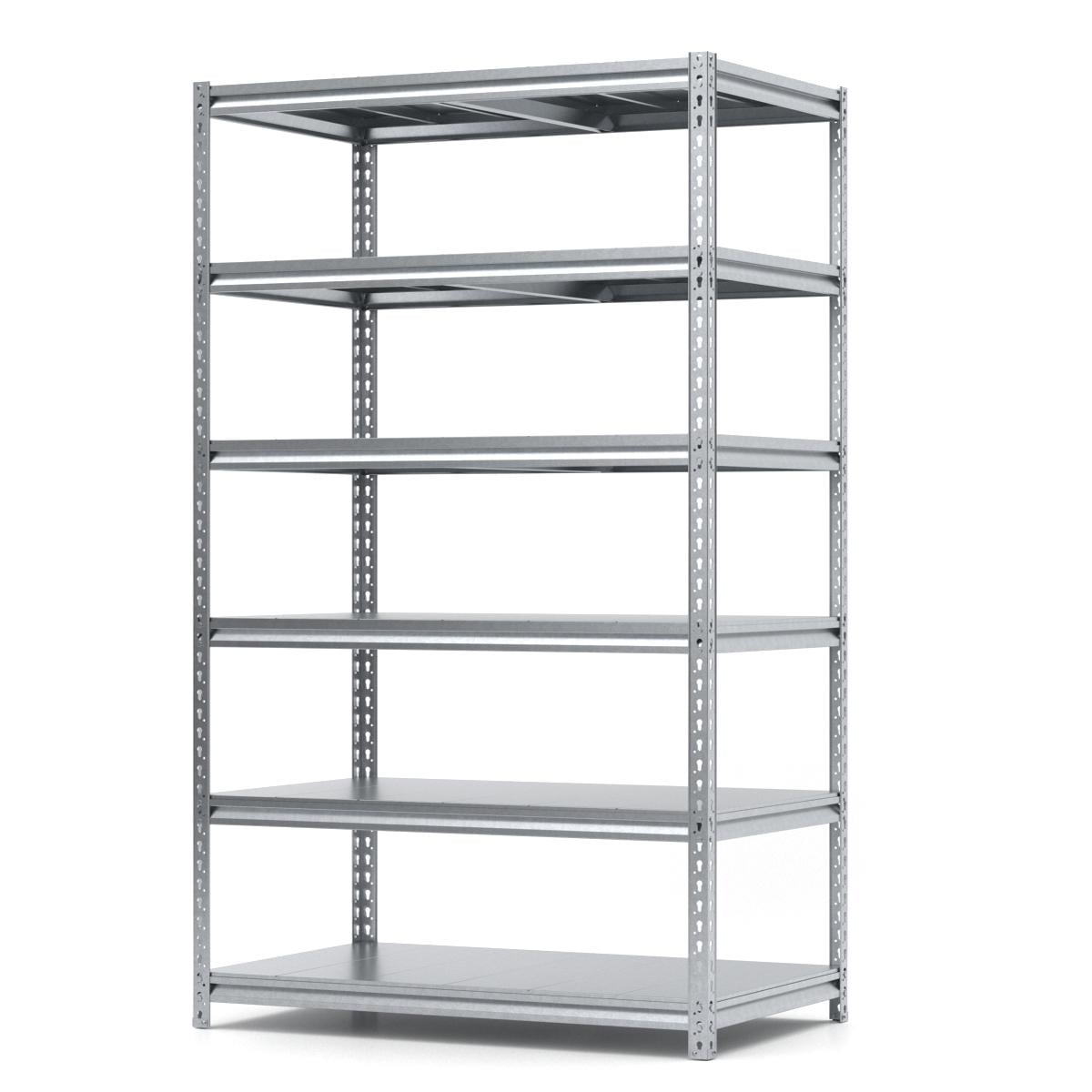 Стеллаж PIN Strong металлический оцинкованный 6 полок 2240х1340х600 мм