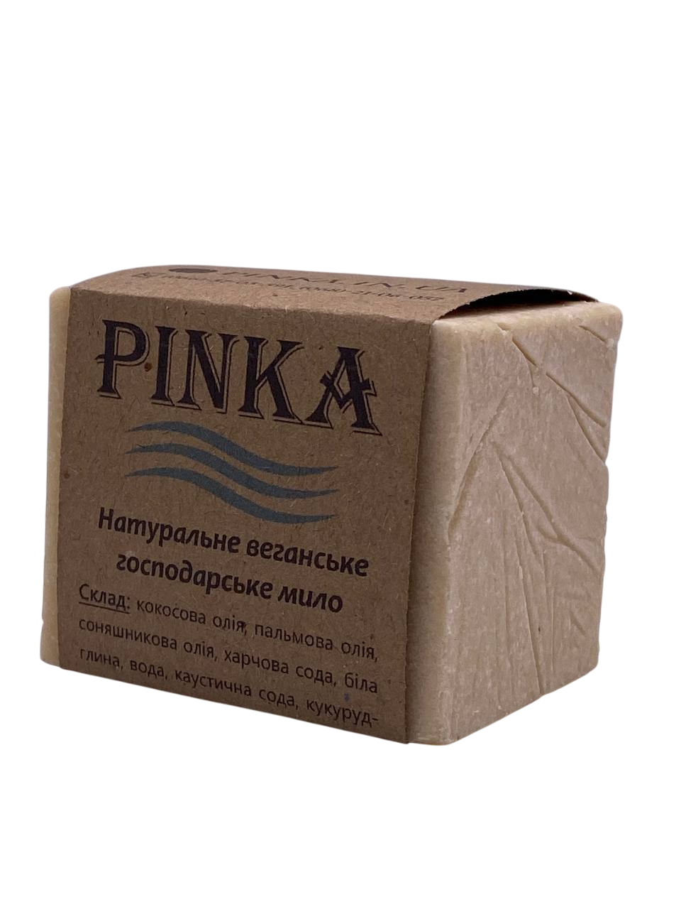 Мыло Веганское хозяйственное Pinka ручной работы 150 г (2489520519)