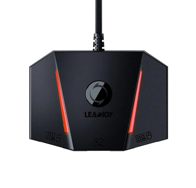 Адаптер-конвертер Hub Leadjoy VX AimBox для игровой клавиатуры и мыши PS4/N-Switch/Xbox One series X/S