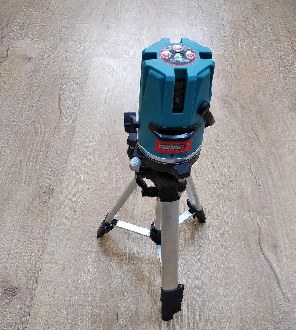 Нівелір Euro Craft ECNL01 2415714460 лазерний автоматичний червоний промінь 5 ліній штатив у комплекті - фото 2 Нівелір Euro Craft ECNL01 2415714460 лазерний автоматичний червоний промінь 5 ліній штатив у комплекті - фото 2