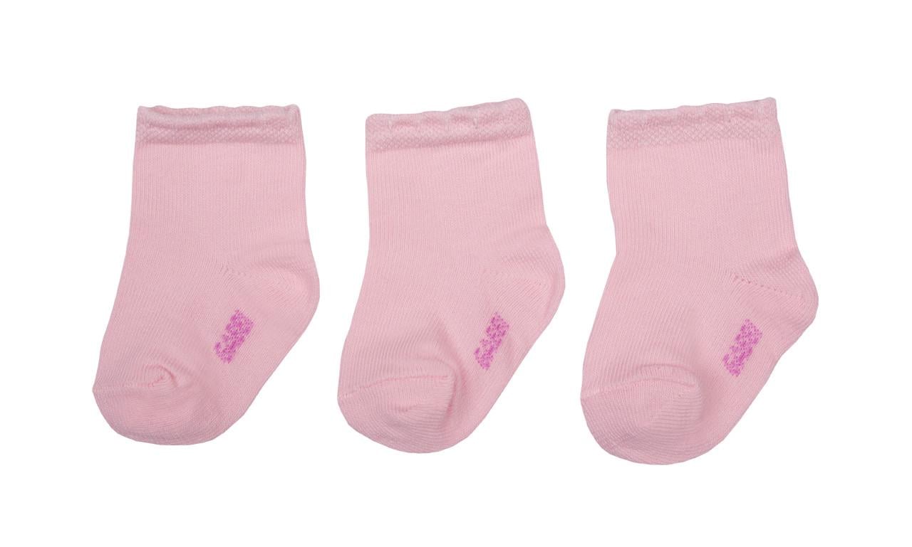 Шкарпетки дитячі бавовняні демісезонні для дівчинки Gabbi SМ-560 р. 8-10 6 пар Рожевий (90560)