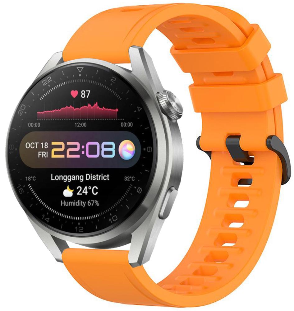 Ремешок Convex для Huawei Watch 3 Pro 22 мм Orange (22563-2C)
