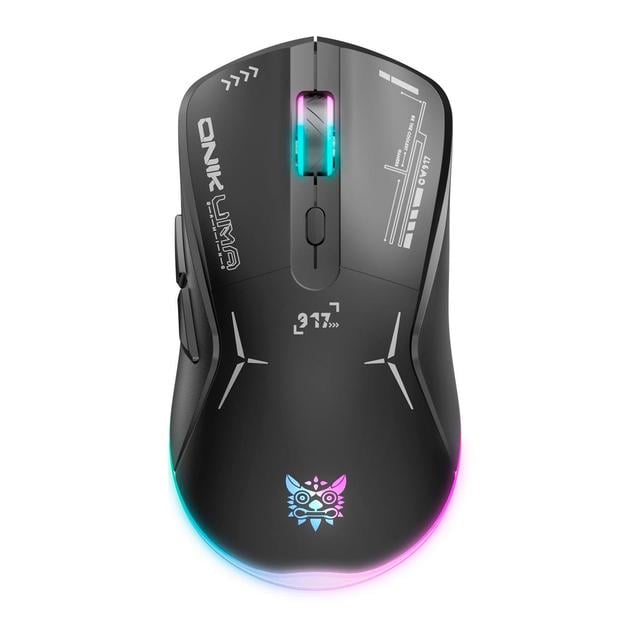 Мышь беспроводная Onikuma CW917 RGB подсветка Black