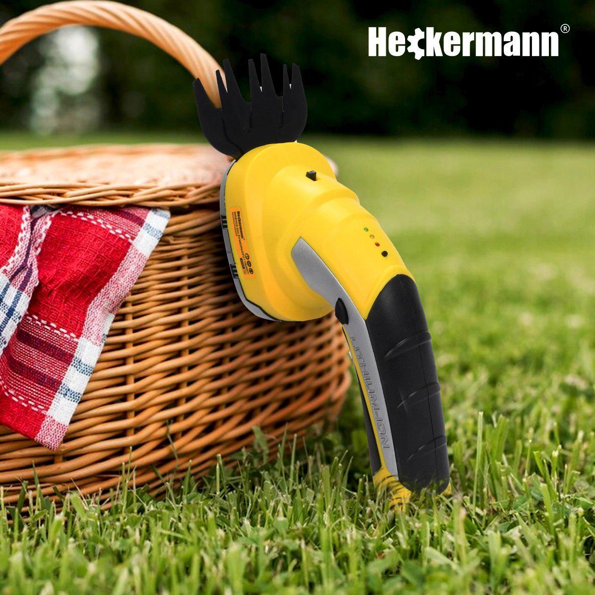 Кусторез-триммер для травы Heckermann 2в1 аккумуляторный 15/8 см (AVNT72) - фото 7 Кусторез-триммер для травы Heckermann 2в1 аккумуляторный 15/8 см (AVNT72) - фото 7