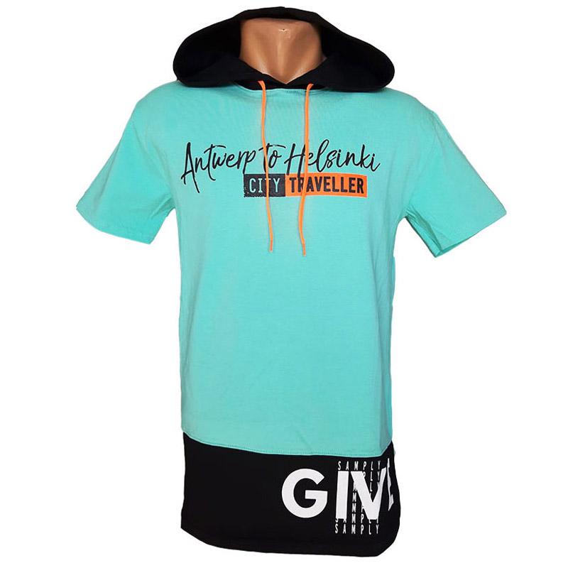 Футболка Mastiff XXL Бирюзовый (7052)