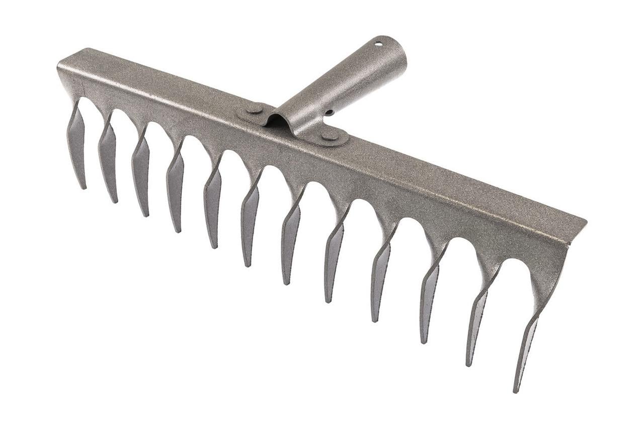 Грабли металлические крученые ХОЗЯЙ ГУ-12 12 зубов 355х105 мм (мт14-6293)