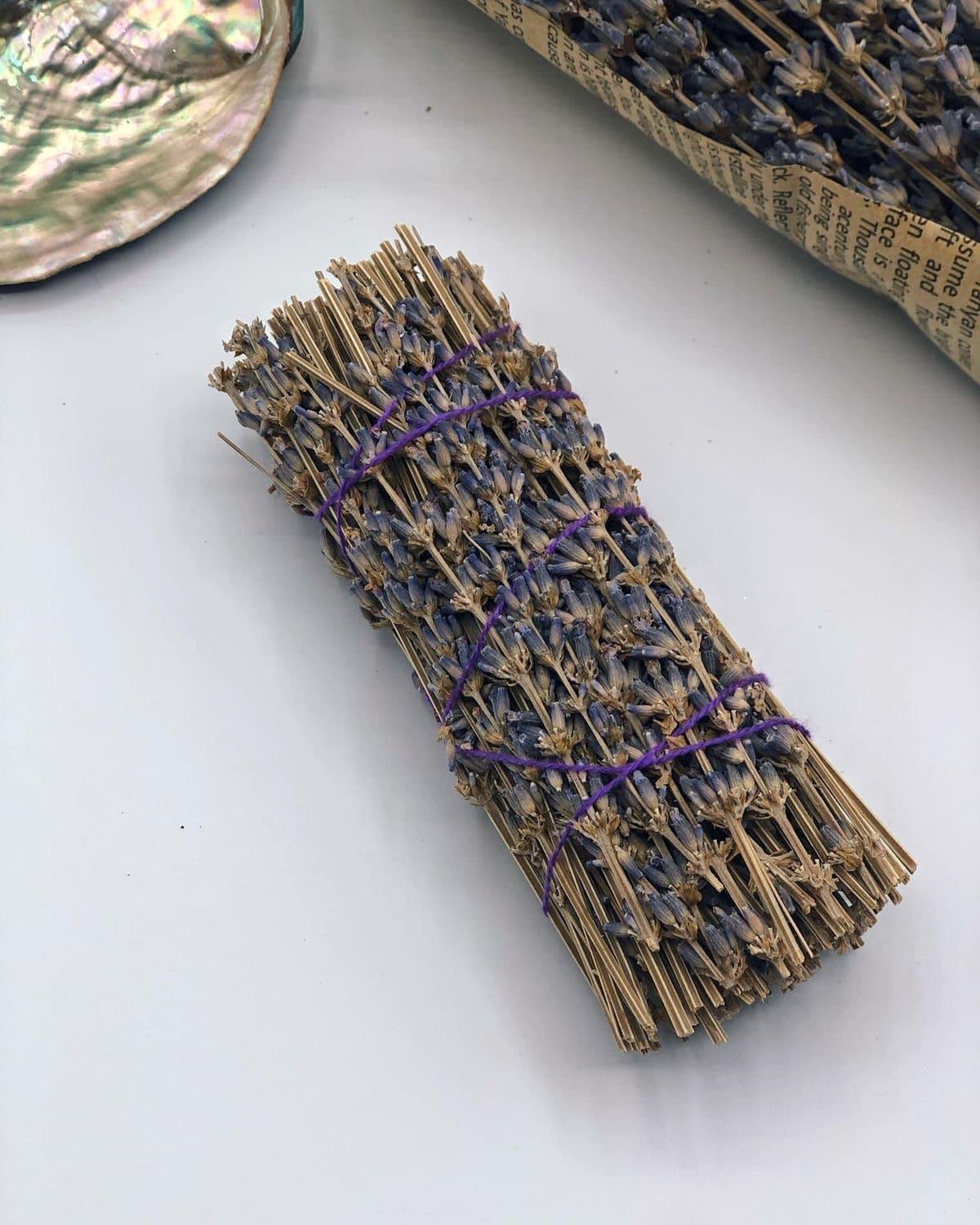 Скрутка для обкурювання Лаванда трав'яна 1 шт. 15-20 г 10 см (Л1)