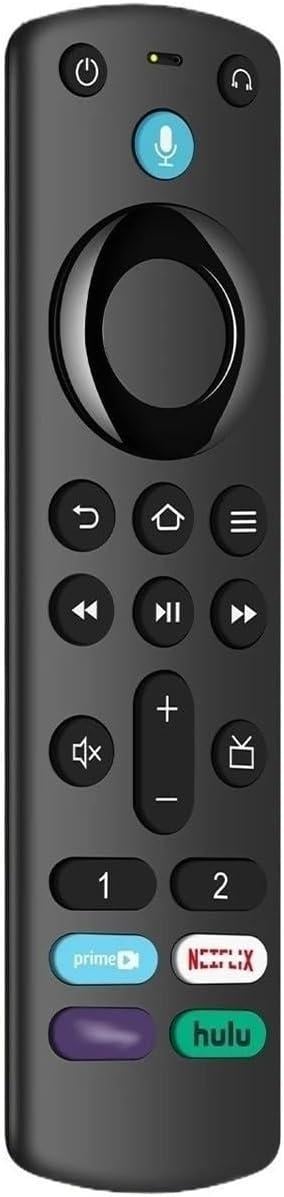 Пульт дистанционного управления с голосовым управлением для Fire TV Stick и Smart TV jingmin с подсветкой