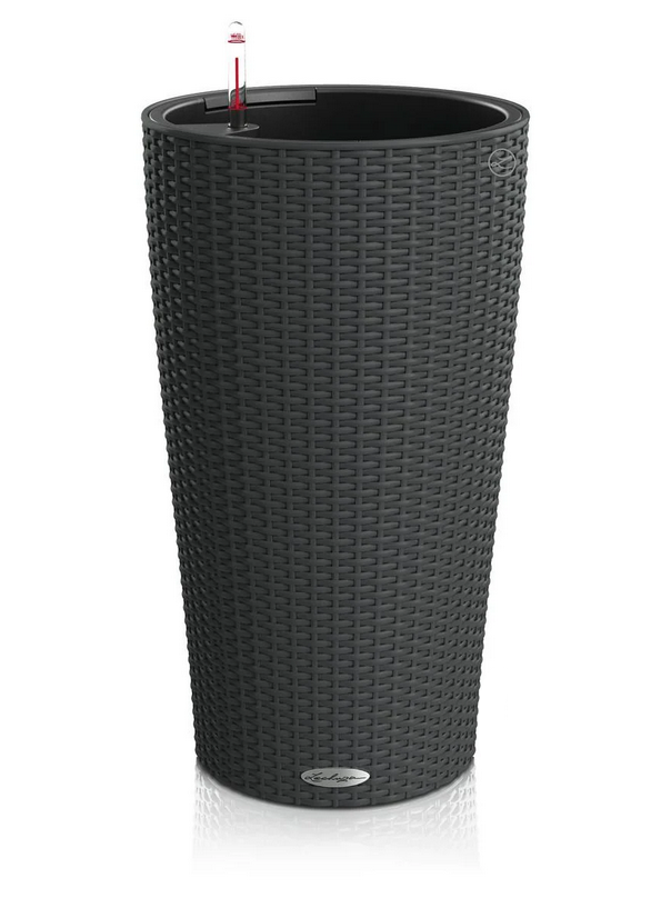 Вазон Lechuza CILINDRO Cottage 32 Графитовый (A-017966)