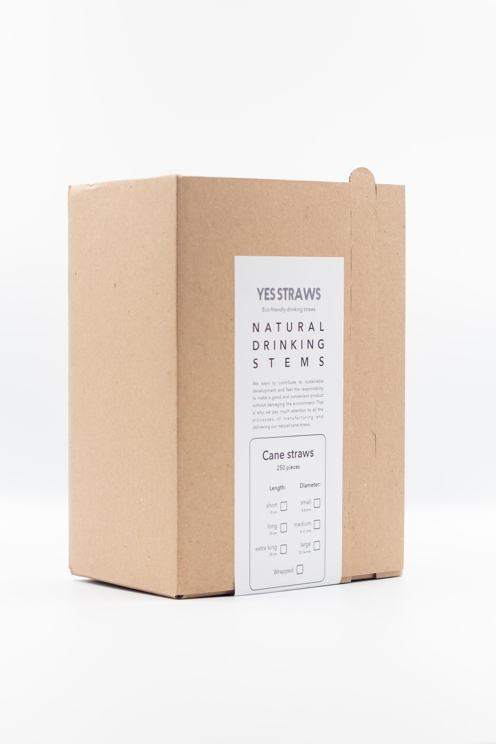 Трубочка из камыша Yes Straws Бабл 50 шт. - фото 2