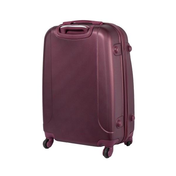 Валіза пластикова WINGS 310 S на 4 колесах Бордовий (CEKRBWI310SM4BOR) - фото 2 Валіза пластикова WINGS 310 S на 4 колесах Бордовий (CEKRBWI310SM4BOR) - фото 2