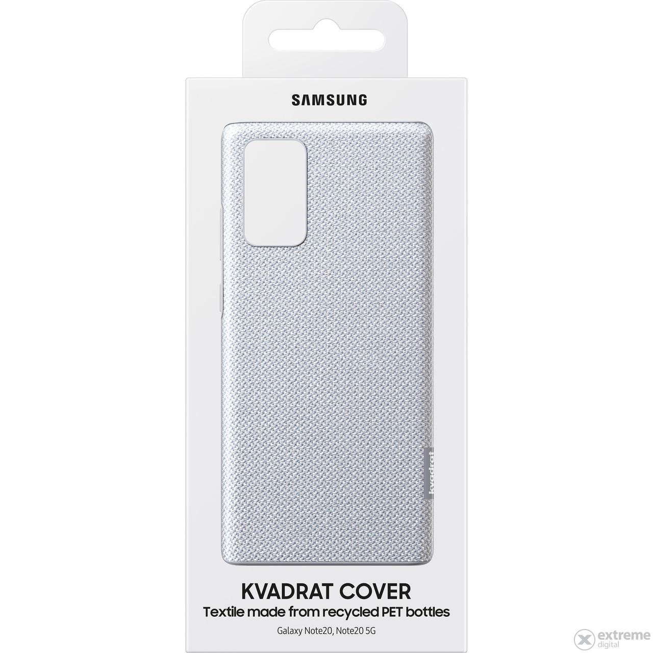 Чехол защитный противоударный Samsung Galaxy Note 20 N980 Kvadrat Cover Серый