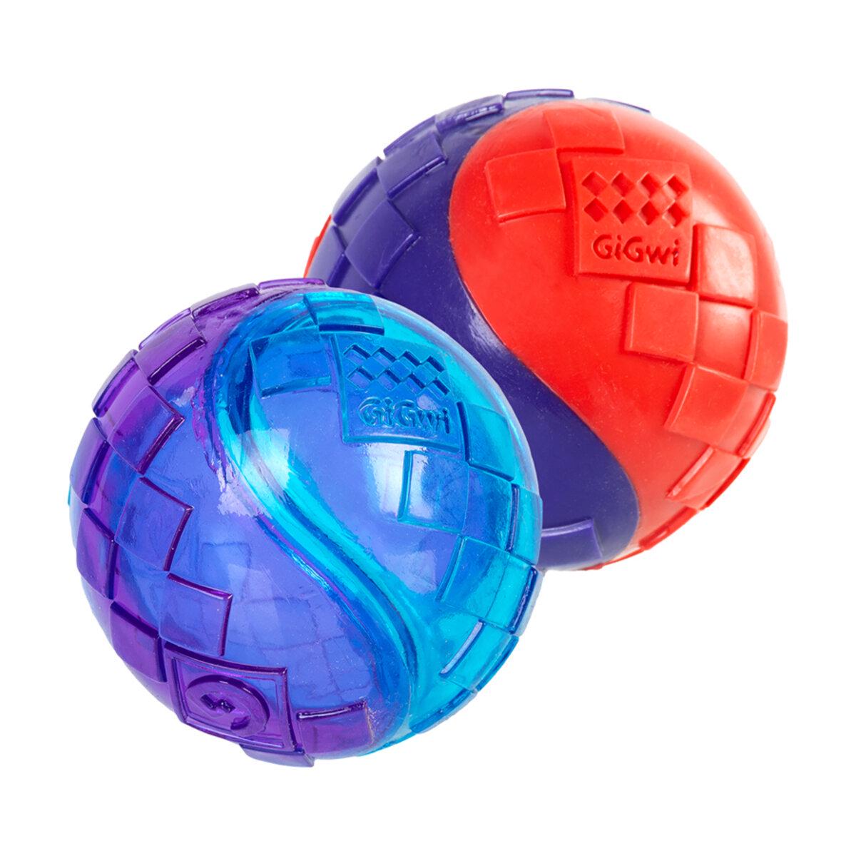 Игрушка для собак GiGwi BALL Два мяча с пищалкой 6 см 2 шт. (25881158)