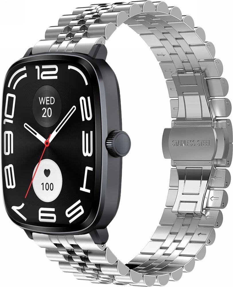 Браслет металлический Stech для Haylou RS5 LS19 Silver (40899-59) Браслет металлический Stech для Haylou RS5 LS19 Silver (40899-59)
