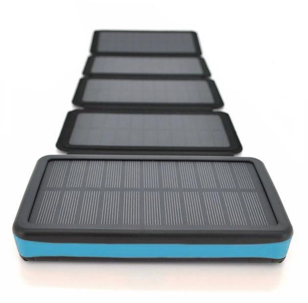 Повербанк Martec 2xUSB на солнечной батарее + фонарик 10000 mAh (10279179)