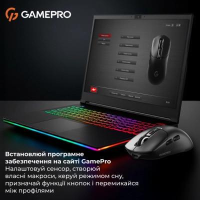 Компьютерная мышка GamePro Genesis Airmaster Bluetooth/USB Black (GM167B) - фото 7