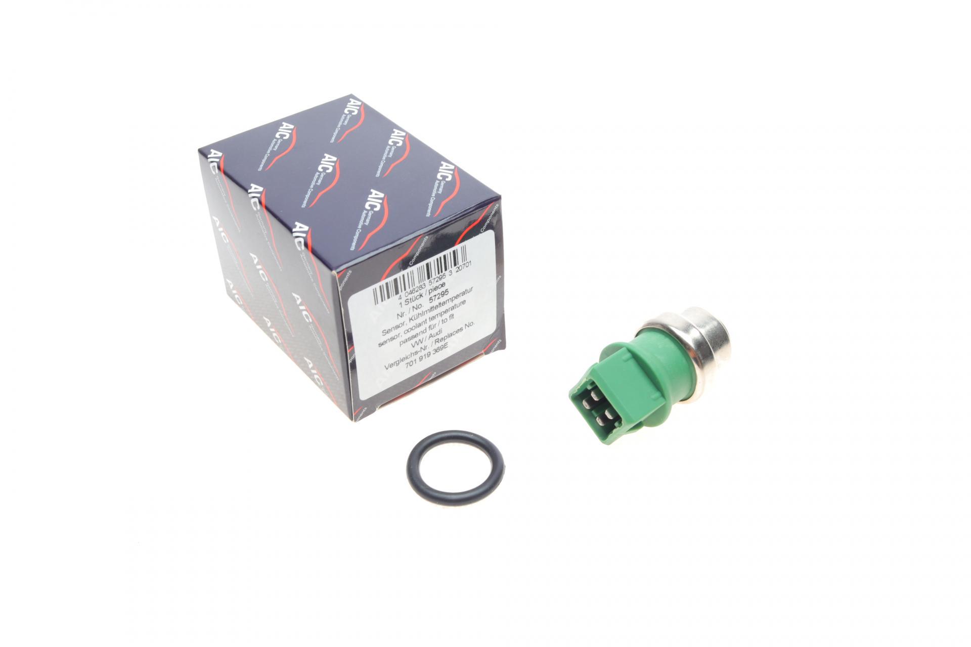 Датчик Aic температуры охлаждающей жидкости VW LT 2,5TDI 96-06/T4 1,9D-2,5TDI 95-03 4 конт 102-112°С (57295)