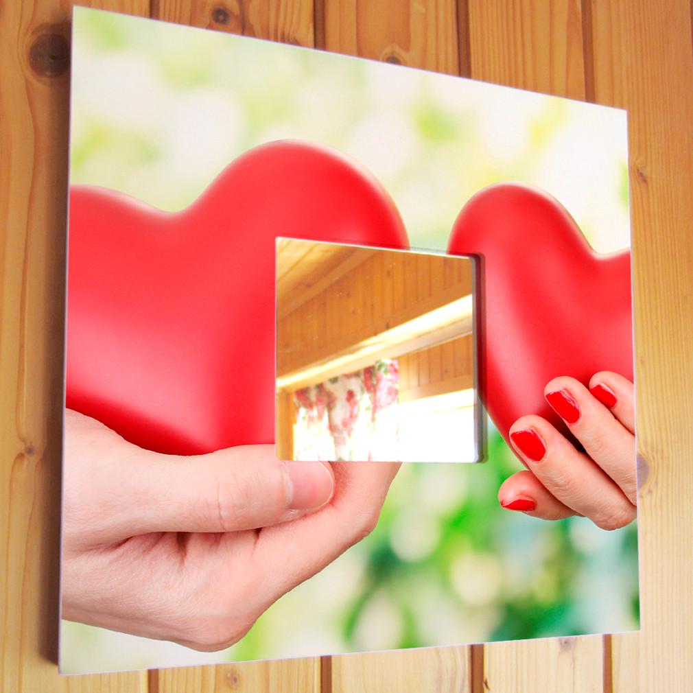 Зеркало декоративное Люблю тебя 260х260 мм (M03751)