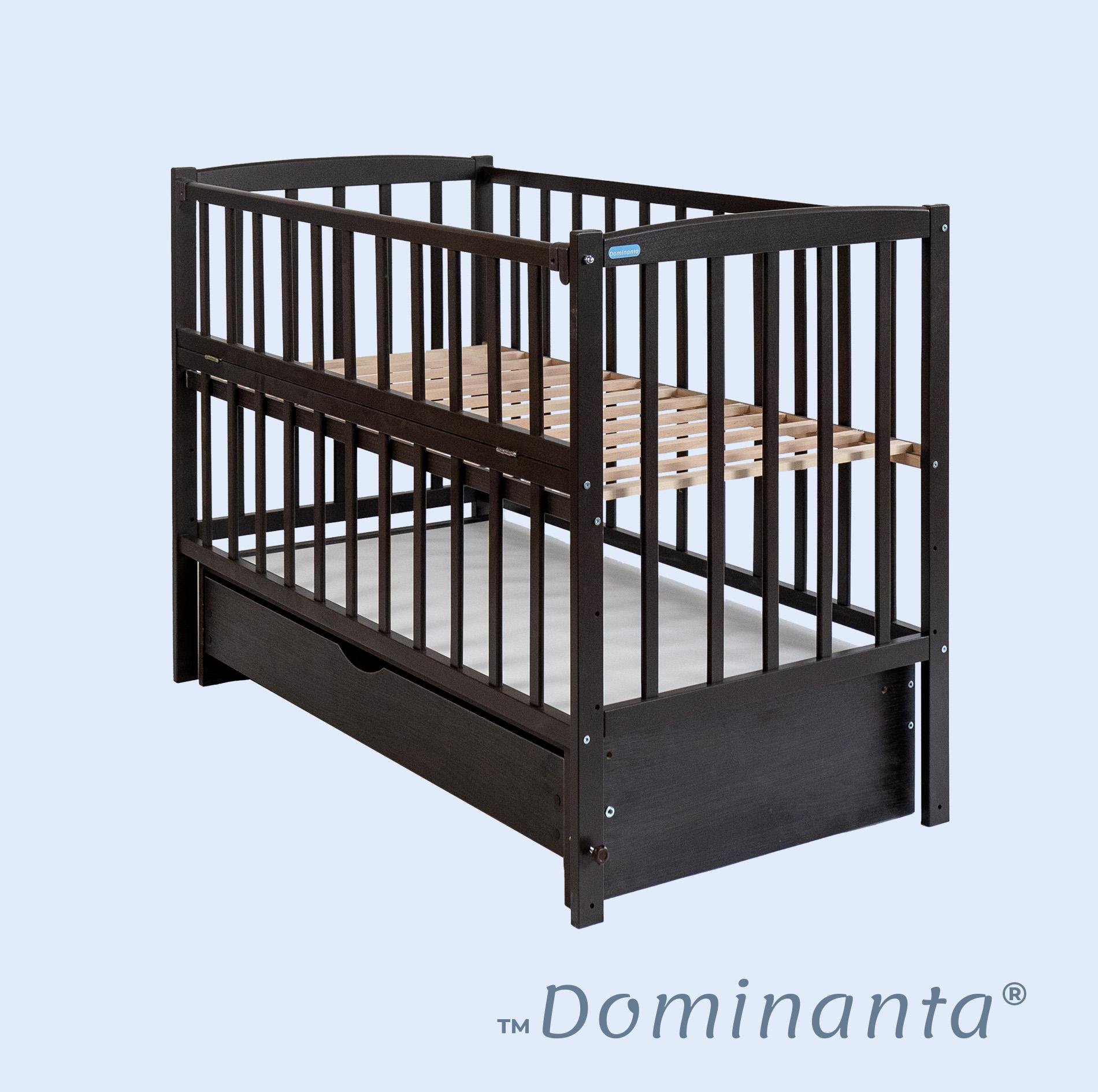 Детская кроватка Домінанта Малыш с ящиком Венге - фото 8