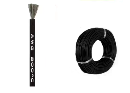 Кабель 2AWG провод медь луженый в силиконовой изоляции многожильный 1 м 35 мм2 Черный - фото 2 Кабель 2AWG провод медь луженый в силиконовой изоляции многожильный 1 м 35 мм2 Черный - фото 2