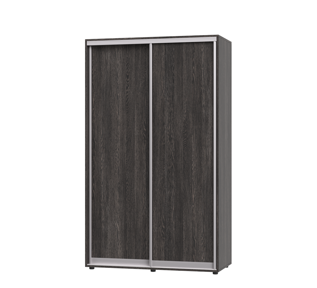 Шкаф-купе двухдверный Эверест ШК-01 130х60х220 см Венге Аруша (06897)