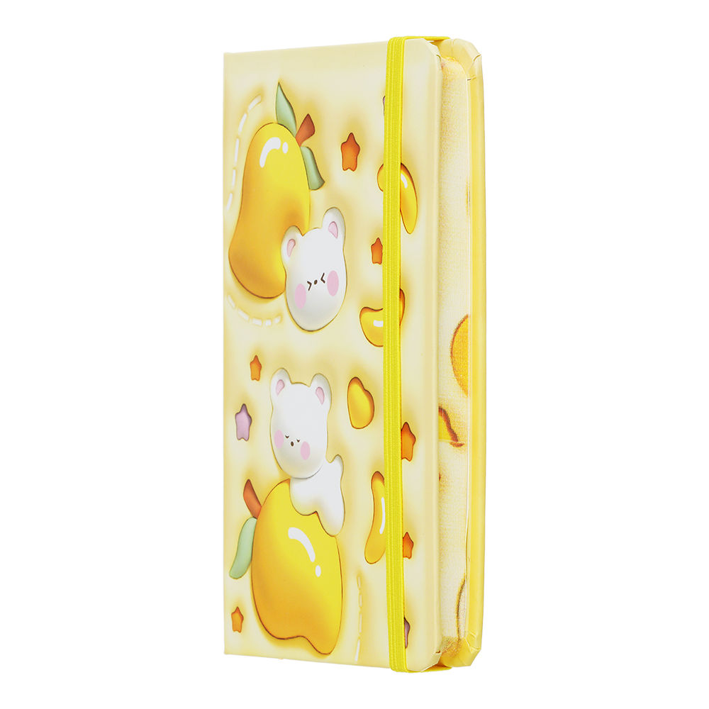 Блокнот Buromax YAMMY на резинке А6 80 листов в клетку (ZB.116101) - фото 2