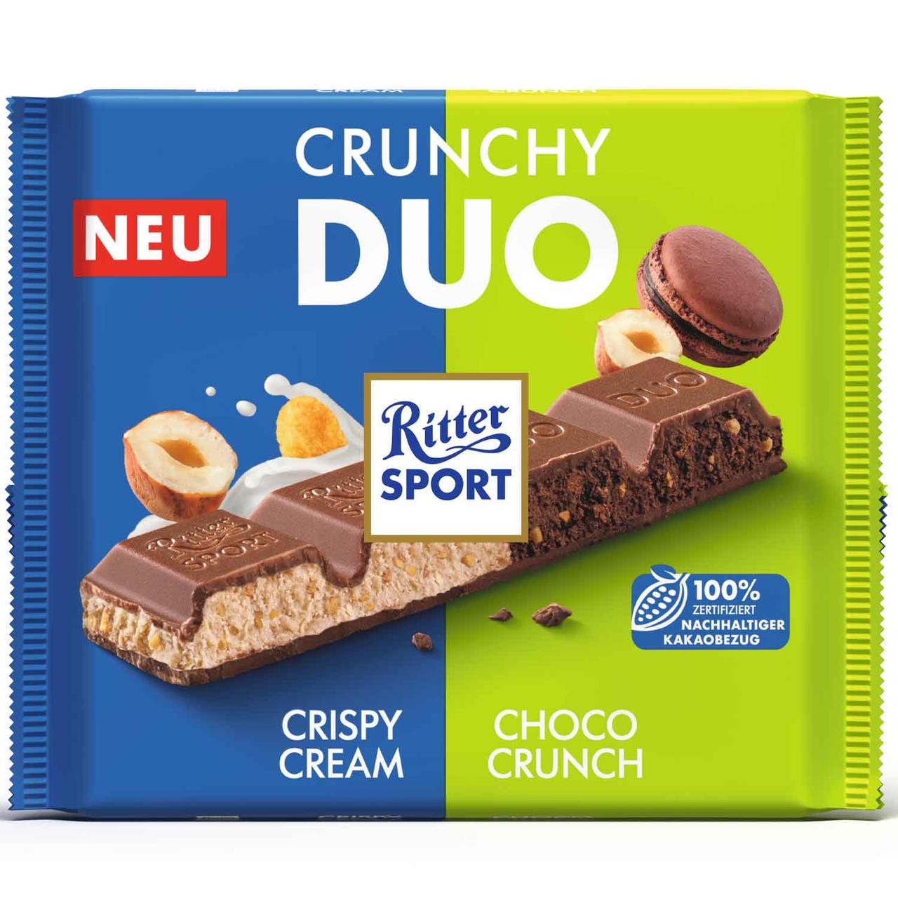 Шоколад Ritter Sport Crunchy Duo 218 г (2132982842)