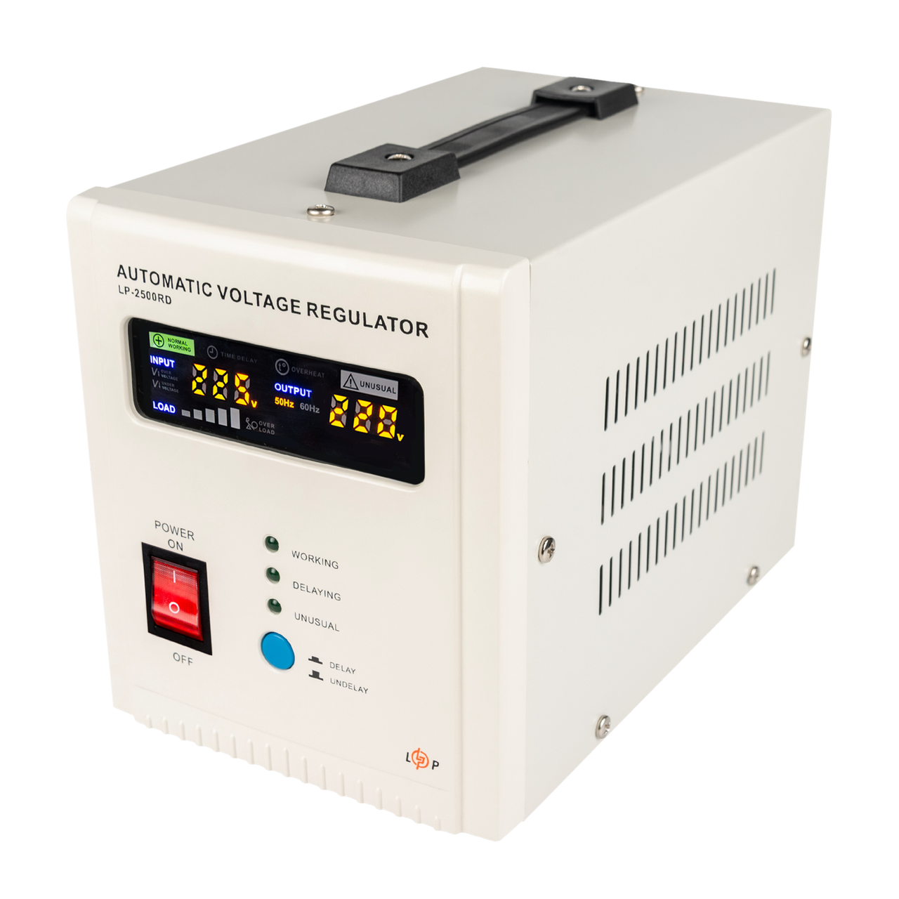 Стабілізатор напруги LP-2500RD 1500 Вт/7 ступ - фото 2 Стабілізатор напруги LP-2500RD 1500 Вт/7 ступ - фото 2