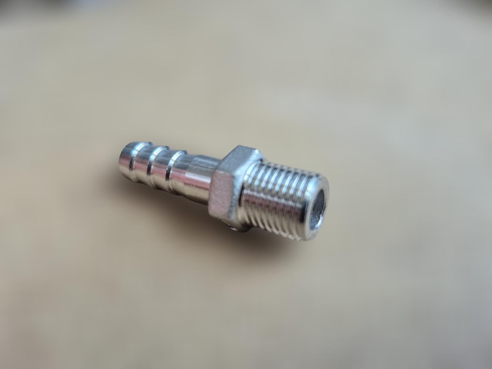 Штуцер шланговий різьбовий DN8 AISI304 BSPP Class-150 ялинка/шестигранник н/ж сталь 10 мм 1/4" (29203298) - фото 10 Штуцер шланговий різьбовий DN8 AISI304 BSPP Class-150 ялинка/шестигранник н/ж сталь 10 мм 1/4" (29203298) - фото 10