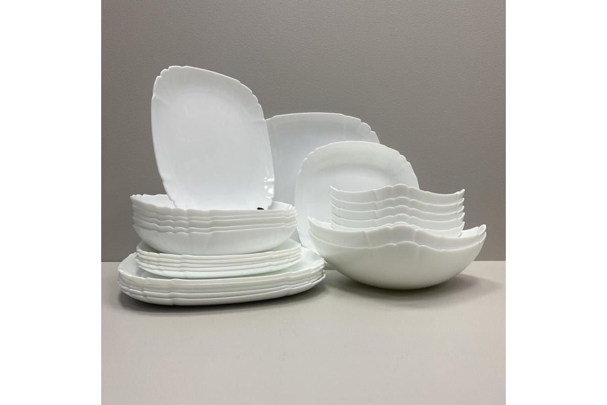 Сервиз столовый Luminarc Lotusia V1096 30 предметов (24481103) - фото 3 Сервиз столовый Luminarc Lotusia V1096 30 предметов (24481103) - фото 3