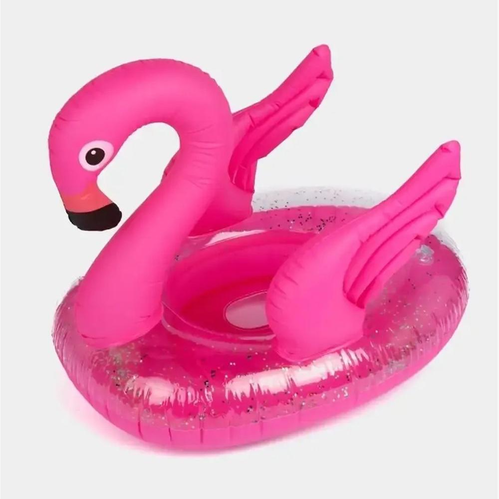 Надувне коло дитяче Фламінго для плавання 70 см Рожевий (52-BT-6510) - фото 3 Надувне коло дитяче Фламінго для плавання 70 см Рожевий (52-BT-6510) - фото 3