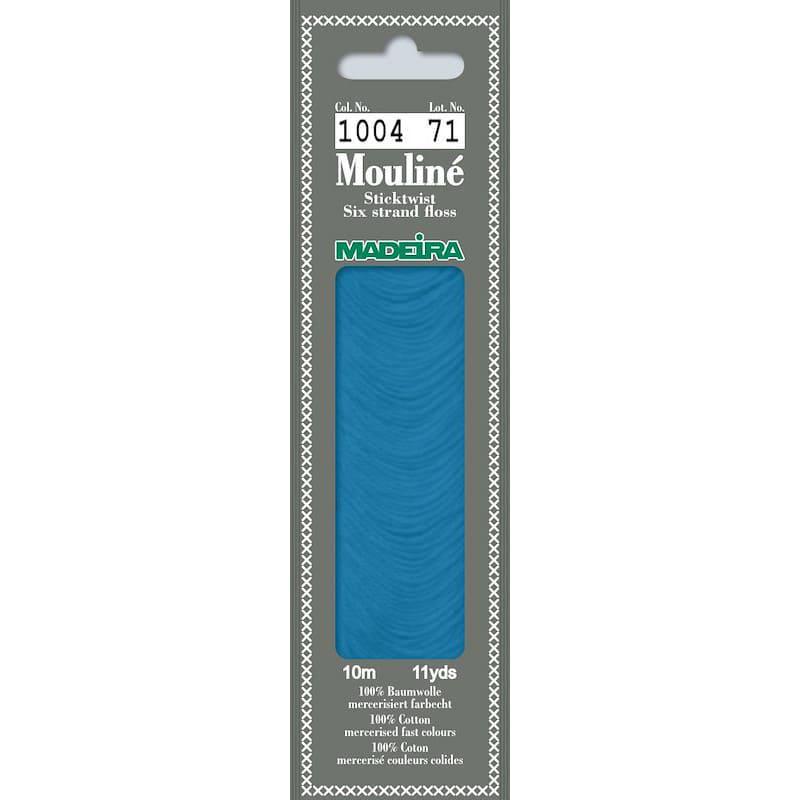 Нитки мулине Madeira 1004 Mouline Нежно-голубой