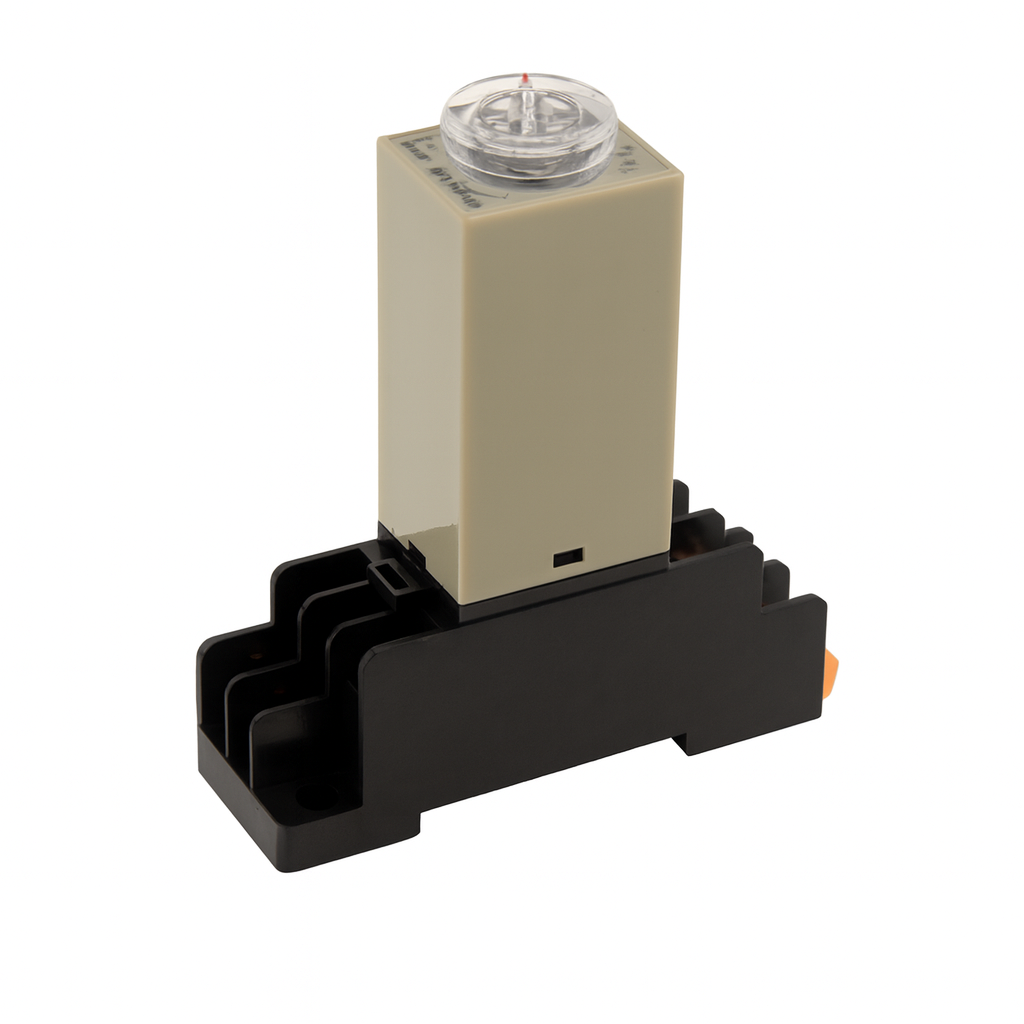 Реле времени Omron H3Y-2 0-30 с 220 В 5 А на DIN-рейку (3569)