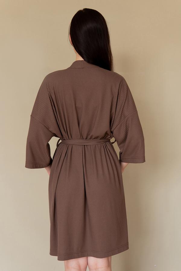 Халат трикотажний OS Brownie (TR0077-08-04_ONE) - фото 4 Халат трикотажний OS Brownie (TR0077-08-04_ONE) - фото 4