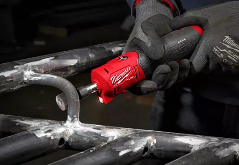 Шлифовальная машина аккумуляторная Milwaukee M12 FDGS-0 цанговая прямая (4933471435) - фото 9