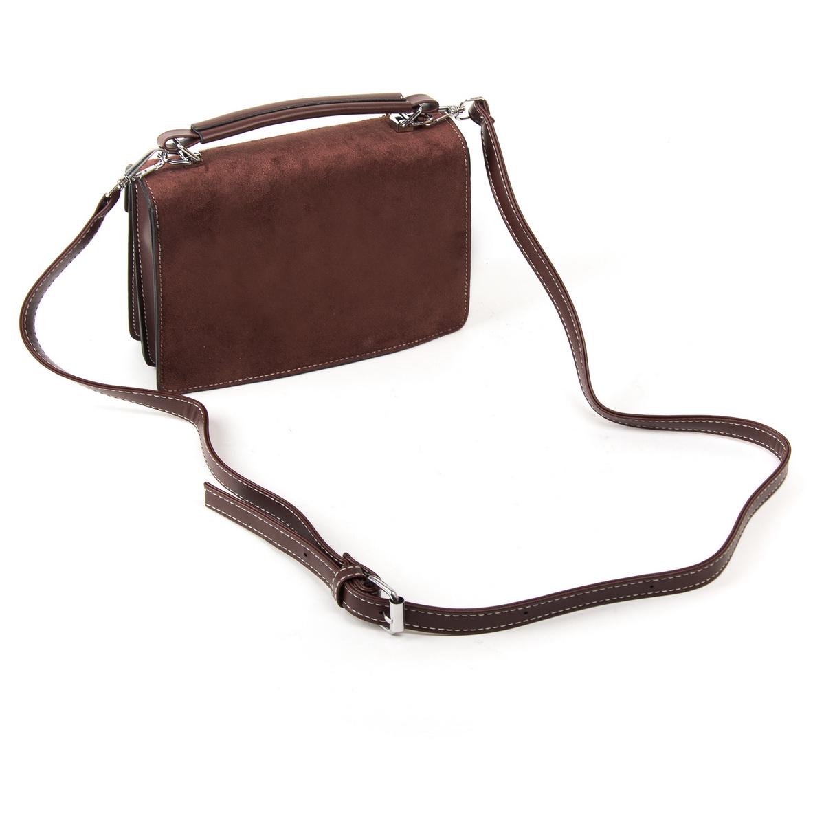 Женская сумочка из замша Fashion 1094 Кофейный - фото 2 Женская сумочка из замша Fashion 1094 Кофейный - фото 2