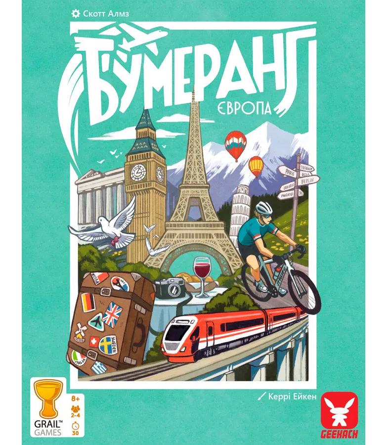 Настольная игра Бумеранг. Европа