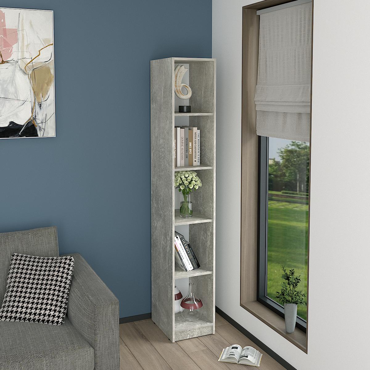 Пенал Стандарт 1900x320x400 мм Бетон