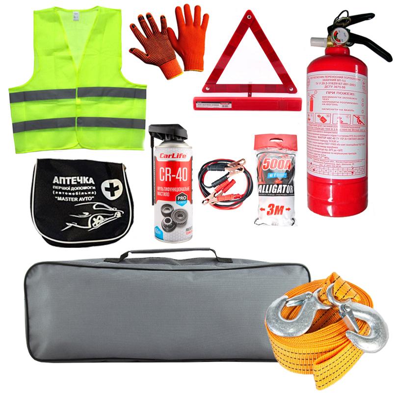 Набор автомобилиста для кроссоверов и внедорожников LIDO-2 с тросом (na_31)